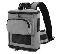 Portable Oxygen Concentrators Backpack Compatible with Inogen One G5,Lightweight Oxygen Machine Carrying Bag,Breathable POC Backpack with Mesh Panels for Travel (Gray)