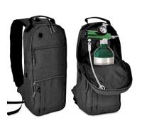 Portable Oxygen Cylinder Carry Bag for Size M2, A/M4, ML6, B/M6, M7, C/M9, Oxygen Tank Backpack for Travel (Not for Size D/JD Tanks!)