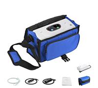 Portable Oxygen Machine 3L for Travel Use Adjustable Wheelchair Lightweight Oxygen Machine for Car 33% with Battery/Bag for Home Use