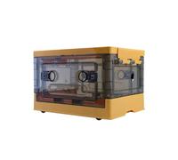 Portable Oxygen Therapy Cage for Small Pets - Relieves Respiratory Issues, Ideal for Home Care of Kittens and Hamsters