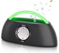 Portable Ozone Generator with Negative Ion, Rechargeable Air Purifier Deodorizer with 3000mAh Battery and Timer, 3 Modes Odor Eliminator for Closet Pet Room Shoe Cabinet Small Space