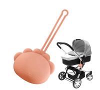 Portable Pacifier Organizer Box, Animal Shape Silicone Nipple Case Holder, Pacifier Organizer Bag with Lanyard for Daily Outings, Long Trips, Walks, and Camping, Portable Nipple Case Holder