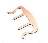 Portable Page Marker - aluminum reading clip hands-free book holder, page grip tool | 15 cm lightweight metal page stabilizer with magnetic closure feature ideal for piano keyboards desks