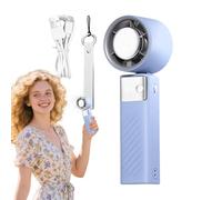 Portable palm, personal cooling is portable | Battery operated lamellular air cooler with 199 levels of power saving innovation, ensured by an alt digital display