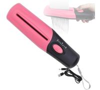 Portable Paper Shredder, Mini USB Electric Shredder - Handheld Document Cutter, Strip Cutting, Efficient for Home Office, Fits Folded A4/A6, Compact Office Stationery(Pink)