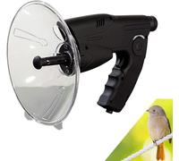 Portable Parabolic Microphone Monoculars, Bionic Ear Long Range Birds Listening Telescope 100M, Nature Observing and Listening Digital Device, for Outdoor Activit