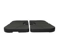 Portable Parasol Base Sand / Water Filled 60 L Umbrella Holder vidaXL