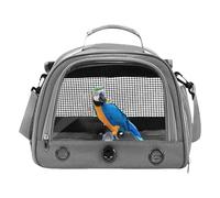 Portable Parrot Travel Bag, Breathable Bird Carrier, Zippered Ventilated Design, Shoulder Strap to Easy Carrying, Lightweight Transport Bag, Perfect for Walking & Sunbathing