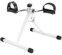 Portable Pedal Exercise Electric Pedal Pedal Exerciser Exercise Bike, Portable Indoor Fitness, Arm Leg Exerciser, Work Out And Rehabilitation, To Relieve Stress,White Exercise Bike Stepper