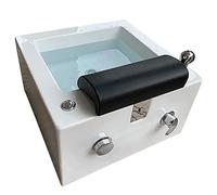 Portable Pedicure Foot Spa Bathtub with Massage Function, Acrylic Pedicure Chair Shampoo Sink for Home and Salon Use, Enhances Foot Care and Relaxation