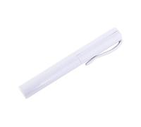 Portable Pen Shape Scissors Creative Mini Safe Folding Scissors Paper-Cutting Art Tool School Office Supplies(White)