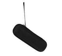 Portable Pencil Case Extended Black Protective Storage Bag for Translation Pens and Stationery Lightweight Organizer for School Travel Makeup and Craft Supplies