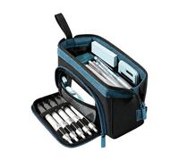 Portable Pencil Case for Pencils and Tools - Large Capacity Organizer Pens | Pencil Holder, for Students, Writers, Children, Teens, Adults, Collectors, Artists, Est Planners