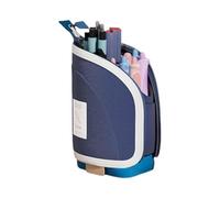 Portable Pencils Box Desk Organizer, Transforming Desk Pen Storage Bag | 2-in-1 Retractable Standing Pencil Holder Pouch, Large Capacity Extendable Organizer For Stationery Supplies, Home Work