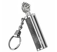 Portable Permanent Match Oil Lighter with Keyring for Emergency Survival Camping Hiking (Sold without Fluid)