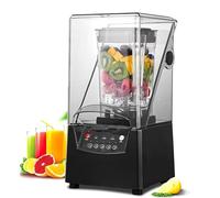 Portable Personal Blender 2200W for Shakes and Smoothies - Commercial 2L Smoothie Machine with Smart Touch Screen and Adjustable Speed - Fruit Juice Smoothie Maker for Home Kitchen