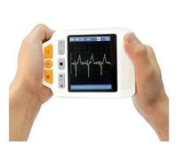 Portable Personal ECG Heart Monitor, ECG ECG Detector Electrocardiogram Of Cardiac Dynamics LCD Heart Rate Monitoring 24 Hours At Home