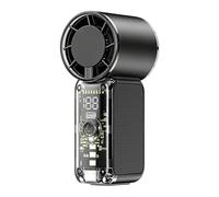 Portable Personal Gadget Fan Rechargeable Portable for the | Handheld Fan with LED Light for Indoor Outdoor Travel Office Desk Classroom Bedroom Garden Home