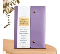 Portable Personal Journal - Journaling Notebooks for Composition | Premium Stationery with Faux Leather Cover, Expandable Inner Pocket & Bleed-Proof Paper for Scholars, Authors, Artists and Managers