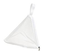 Portable Pet Bird Outing Bag for Small Birds, Airy Mesh Triangle Tote with Grab Handle, Easy Zip Opening During Use Small Bird Travel Bag Breathable Mesh Pet Tote Lovebird Outing Triangle Zip Travel