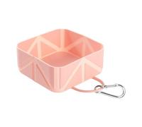 Portable Pet Bowl, Portable Dog Bowl Design, 500ml, Travel Food And Water Feeder, Pet Food Container, Convenient Carabiner Clip, For Car Rides, Rv Trips, Camping, Hiking, Beach Outings, Or Daily Walks