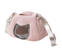 Portable Pet Carrier - Velvet Pet Travel Cage, Lightweight 75g Design, Ensures Ventilated Comfort, Elegant, Washable, Travel Friendly | Perfect