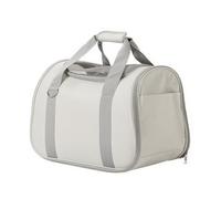 Portable Pet Carrier with Bubble Window, Cream Nordic Breathable Pet Carrier, Shoulder Bag, 42 X 24 X 30 Cm, Beige
