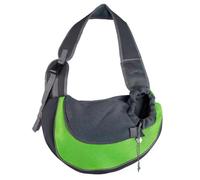 Portable Pet Carrying Bag, Mesh Breathable Design, Secure Closure Structure, Durable Leather Mesh Combination, Travel Comfortable Pet Bag (L Yellow)