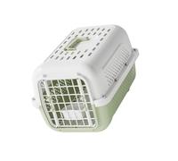 Portable Pet Crate for Small Pets, Dog Transport Box Ventilated Hard Shell Travel Box with Front Door, Carry Handle, and Easy Loading Pet Travel Crate Hard Shell Ventilated Small Transport Carry Front