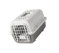 Portable Pet Crate for Small Pets, Dog Transport Box Ventilated Hard Shell Travel Box with Front Door, Carry Handle, and Easy Loading Pet Travel Crate Hard Shell Ventilated Small Transport Carry Front