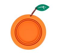 Portable Pet Food Water Bowl Silicone Foldable Design For Travel Foldable NonSpill Dog Dish Space Saving Silicone Pet Bowl