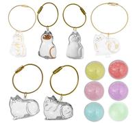 Portable Pet Hair Storage Bottle,Hanging Charm Cat Hair Keychain Pet Memorial Gifts for Loss of Cats