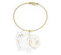 Portable Pet Hair Storage Bottle,Hanging Charm Cat Hair Keychain Pet Memorial Gifts for Loss of Cats