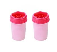 Portable Pet Paw Cleaning Cup with Soft Silicone Massage Brush,Easy To Use,Can Effectively Remove Dirt,Will Not Hurt Pets,Suitable for Cats and Dogs. (2 pcs)