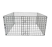 Portable Pet Pen - Doggy Pen for Indoors - Dog Fence Outdoor - Doggy Crate Extension - Dogg Play Pens for Indoors - Extra Tall Dog Pen Foldable & Extendable - Puppy Pen (1m x 1m)