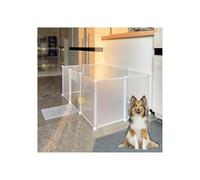 Portable Pet Playpen - Heavy Duty Exercise Fence for Small Animals, Lightweight & Easy Setup with Door - Ideal for Puppies, Cats & Small Pets