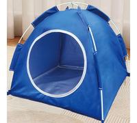 Portable Pet Tent for Mini Animals Easy to Clean, Ideal for Outdoor Adventures and Camping Trips (Dark Green)