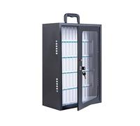 Portable Phone Cabinet with Locks & Keys Available in 12/24/36/48/60 Slots ABS Material with Heat Dissipation Holes Ideal for Mobile Storage Solutions
