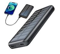 Portable Phone Charger, 10000mAh Laptop Solar Charger, 5.59x2.72x0.67 inch Slim Charging Bank, Compact Lightweight Design, Single Unit for Hiking, Festival, Beach, Flight, College