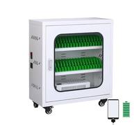 Portable Phone Charging Stat - 40 Slots Recharable le Locker Secure Charging for Students Employees & Travelers - Ladewan 6/12/20/30/40/50/60 Slot Opts