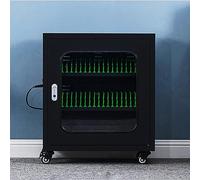 Portable Phone Charging Station USB Locker for Conference Rooms Rechargeable Phone with 4 Slots Mobile Device Storage Solution Ideal for Office Use