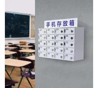 Portable Phone Charging Station with 20/30/40 Slots Classroom Phone nizer 2024 Mobile Device Holder for School and Prison Use