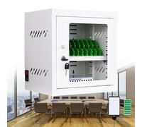 Portable Phone Charging Station with USB Interface - Secure Multi-Device Locker for School, Library, Factory, and Conference Room Use