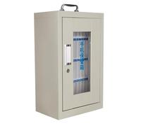 Portable Phone Storage Box with Security Lock Secure Device Management for Offices Compact for Desk and Stylish Design