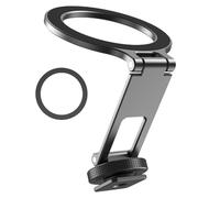 Portable Phone Tripod Holder - Durable Metal Clamp Mount Stand for Smartphones | Compact Foldable Design for Travel, Vlogging, Self-Portraits, Outdoor Events, Streaming, and Video Capture