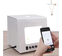 Portable Photo Studio Light Box,Jewelry Shooting Tent Softbox, Dimmable Rotating Turntable,Premium Photo Studio Setup,for Jewelry Photography Video 3D Scanning TB30