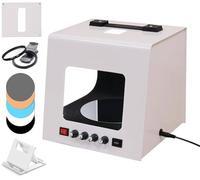 Portable Photo Studio Light Box Kit for Jewelry Photography, 20000 Lux, Adjustable Speed, Ideal for Small Items & Video Shooting