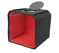 Portable Photo Studio Light Box, Photography Studio Dimmable LED Shooting Tent Camera Light Box with 6 Backdrops, for Jewelry and Small Items Product Photography (25CM)