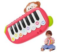 Portable Piano - Kids Keyboard Monkey Toy, Musical Learning Instrument, Travel Pocket Piano Educational Design Interactive Sound Development | Girls Preschool Nursery Home Music Educatio