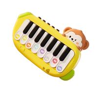 Portable Piano - Monkey Kids Keyboard Toy, Piano Music Instrument, Preschool Learning Pocket Keyboard Compact Travel Entertainment | Girls Nursery Home Early Music Training Uses